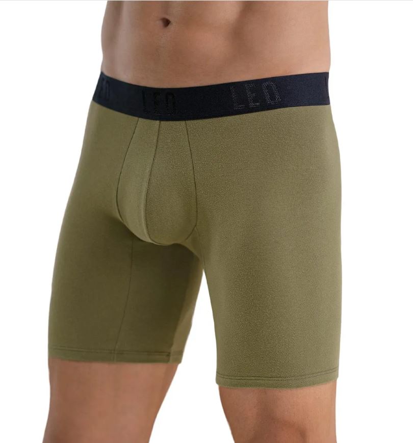 Bóxer largo ajustado ultrasuave al tacto en algodón