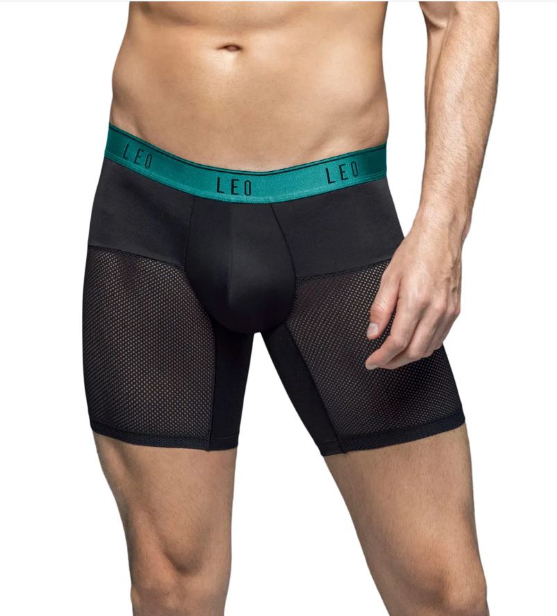 Bóxer medio de secado rápido con mallas transpirables en microfibra