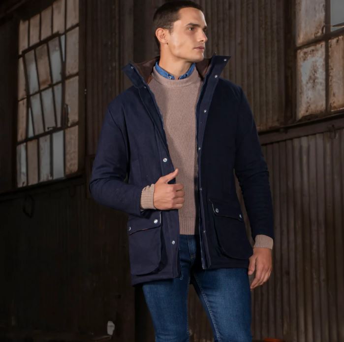 Chaqueta Ellington Hombre Azul